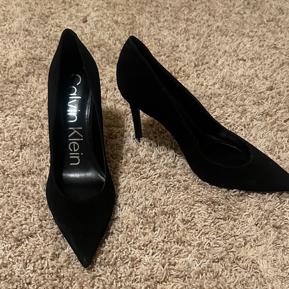Calvin Klein Classic Black Heels